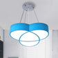 Flower Shape Pendant Light Creative Metal & Acrylic Pendant Lamp for Nursing Room Clearhalo 'Ceiling Lights' 'Pendant Lights' 'Pendants' Lighting' 240284