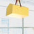 1 Bulb Bag Pendant Light Nordic Style Metal Hanging Light for Dining Room Restaurant Yellow D Clearhalo 'Ceiling Lights' 'Pendant Lights' 'Pendants' Lighting' 240477_fcd53ccb-0048-456e-b25c-ef1df0cb462d