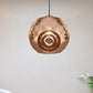 Globe Pendant Lighting Nordic Metal 1 Light Chrome/Gold/Rose Gold Hanging Ceiling Light, 11"/12.5"/15"W Clearhalo 'Ceiling Lights' 'Modern Pendants' 'Modern' 'Pendant Lights' 'Pendants' Lighting' 240511