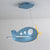 Airplane Shaped Baby Room Chandelier Metallic LED Cartoon Ceiling Suspension Lamp Blue White Clearhalo 'Ceiling Lights' 'Chandeliers' Lighting' options 2405270_72c3270a-04de-4107-b586-0d0e97a6aabb