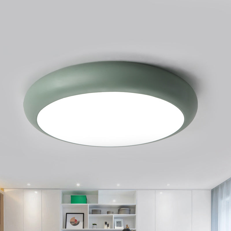 Bedroom Ceiling Lighting LED, Nordic Round Flush Mount Light Fixture for Children Clearhalo 'Ceiling Lights' 'Close To Ceiling Lights' 'Close to ceiling' 'Flush mount' Lighting' 240704