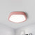 Bedroom Ceiling Light for Kids, LED Flush Mount Lighting with Rose Shade Nordic Style Pink Clearhalo 'Ceiling Lights' 'Close To Ceiling Lights' 'Close to ceiling' 'Flush mount' Lighting' 240725