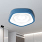 Bedroom Ceiling Light for Kids, LED Flush Mount Lighting with Rose Shade Nordic Style Clearhalo 'Ceiling Lights' 'Close To Ceiling Lights' 'Close to ceiling' 'Flush mount' Lighting' 240729