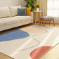 Western Colorblock Rug Multicolor Polypropylene Indoor Rug Non-Slip Backing Easy Care Area Carpet for Living Room Blue Clearhalo 'Area Rug' 'Rug' 2407596