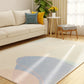 Western Colorblock Rug Multicolor Polypropylene Indoor Rug Non-Slip Backing Easy Care Area Carpet for Living Room Light Purple Clearhalo 'Area Rug' 'Rug' 2407603