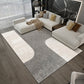 Simplicity Living Room Rug Multicolor Colorblock Indoor Rug Non-Slip Backing Machine Washable Area Carpet Dark Gray Clearhalo 'Area Rug' 'Rug' 2407651
