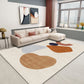 Multi-Color Modern Rug Synthetics Color Block Indoor Rug Non-Slip Backing Pet Friendly Washable Carpet for Living Room Dark Brown Clearhalo 'Area Rug' 'Rug' 2407661