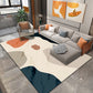 Multi-Color Modern Rug Synthetics Color Block Indoor Rug Non-Slip Backing Pet Friendly Washable Carpet for Living Room Beige Clearhalo 'Area Rug' 'Rug' 2407665