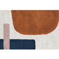 Relaxing Colorblock Rug Multi-Color Synthetics Indoor Rug Anti-Slip Backing Pet Friendly Area Carpet for Living Room Brown Clearhalo 'Area Rug' 'Rug' 2407698