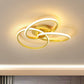Interlocking Rings Flushmount Lighting Simplicity Acrylic Bedroom LED Ceiling Mounted Light Clearhalo 'Ceiling Lights' 'Close To Ceiling Lights' 'Close to ceiling' 'Flush mount' Lighting' 2408984