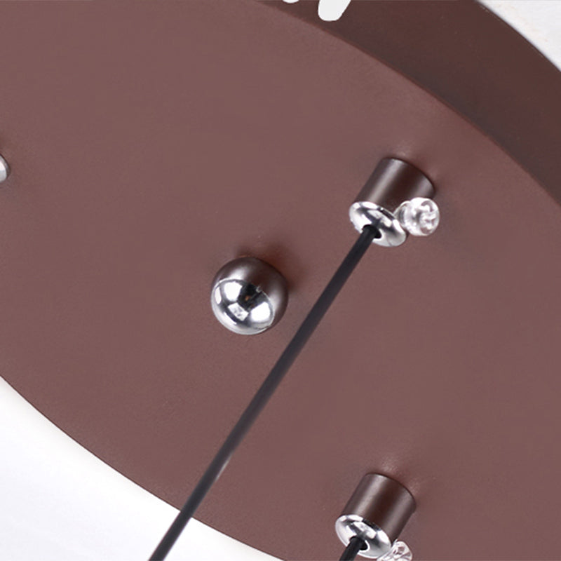 Twist Shaped Dining Room Suspension Lamp Acrylic Nordic LED Chandelier Pendant Light Clearhalo 'Ceiling Lights' 'Chandeliers' 'Modern Chandeliers' 'Modern' Lighting' 2409023