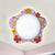 Acrylic Floral Ceiling Lamp Girls Bedroom Hallway Lovely Flush Mount Light in Pink Finish Pink Clearhalo 'Ceiling Lights' 'Close To Ceiling Lights' 'Close to ceiling' 'Flush mount' Lighting' 240912