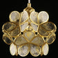Single-Bulb Flower Flushmount Lighting Vintage Brass Clear Glass Ceiling Light for Foyer Clearhalo 'Ceiling Lights' 'Close To Ceiling Lights' 'Close to ceiling' 'Flush mount' Lighting' 2409238