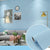 Self-Adhesive Solid Color Wallpaper Roll Minimalist PVC Wall Covering, 19.4-sq ft Sky Blue Wallpaper Roll Clearhalo 'Modern wall decor' 'Modern' 'Wallpaper' Wall Decor' 2411769