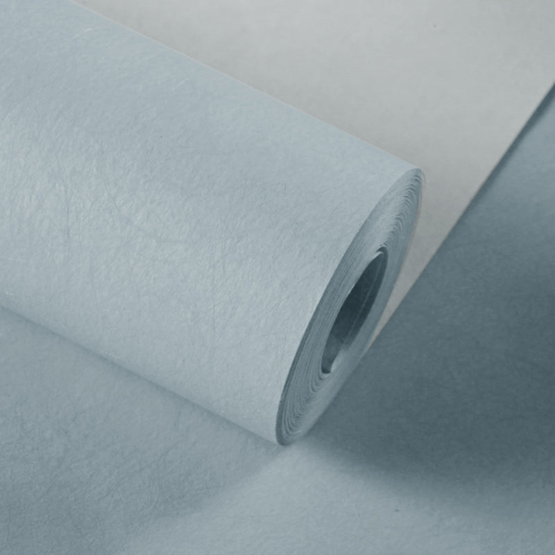 Simple Solid Color Wallpaper Roll Multicolor Living Room Wall Decor, 33' L x 20.5" W White-Blue Wallpaper Roll Clearhalo 'Modern wall decor' 'Modern' 'Wallpaper' Wall Decor' 2411810