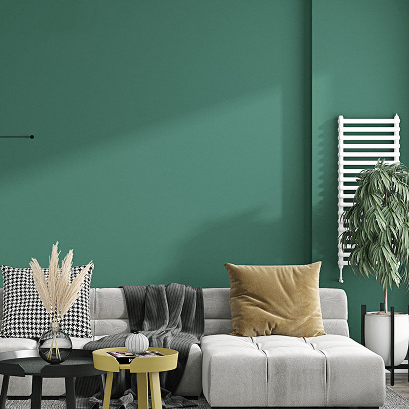 Solid-Colored Wallpaper Roll Simple Style Unpasted Living Room Wall Decor, 54.2-sq ft Clearhalo 'Modern wall decor' 'Modern' 'Wallpaper' Wall Decor' 2411814