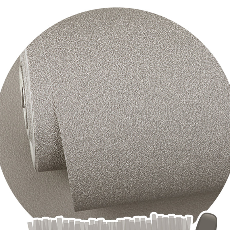 Multicolored Plain Wallpaper Roll Non-Pasted Modern Style Living Room Wall Covering Grey Wallpaper Roll Clearhalo 'Modern wall decor' 'Modern' 'Wallpaper' Wall Decor' 2411846