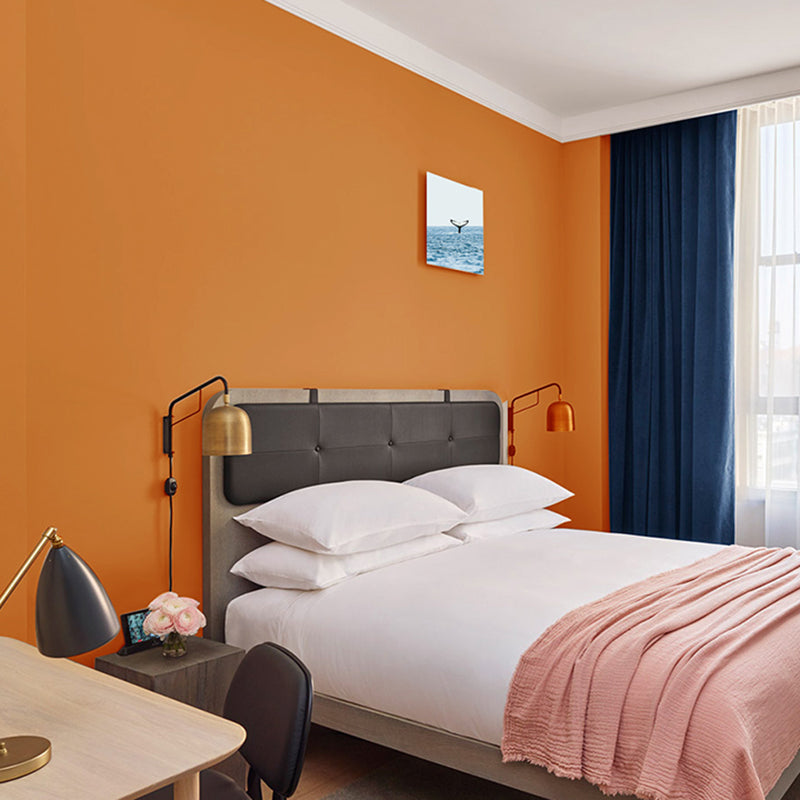 Multi-Color Solid Wallpaper Roll Scandinavian Stain Resistant Wall Decor for Bedroom Clearhalo 'Modern wall decor' 'Modern' 'Wallpaper' Wall Decor' 2411873