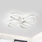 Blossom Shape LED Flush Mount Light Nordic Stylish Metal Ceiling Lamp for Kid Bedroom White White Clearhalo 'Ceiling Lights' 'Close To Ceiling Lights' 'Close to ceiling' 'Flush mount' Lighting' 241198