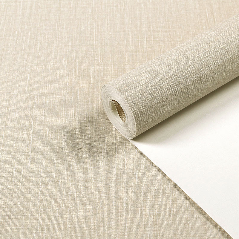 Solid-Colored Wallpaper Roll Multicolor Textured Moisture Resistant Wall Covering Light Yellow Wallpaper Roll Clearhalo 'Modern wall decor' 'Modern' 'Wallpaper' Wall Decor' 2412060
