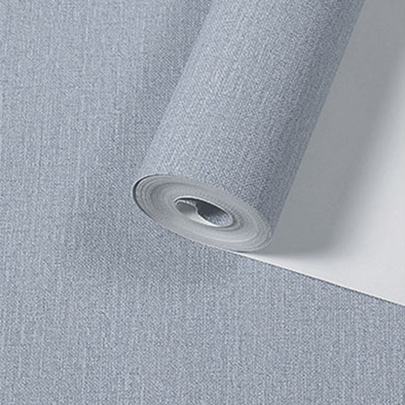 Solid-Colored Wallpaper Roll Multicolor Textured Moisture Resistant Wall Covering Dark Blue-Gray Wallpaper Roll Clearhalo 'Modern wall decor' 'Modern' 'Wallpaper' Wall Decor' 2412063