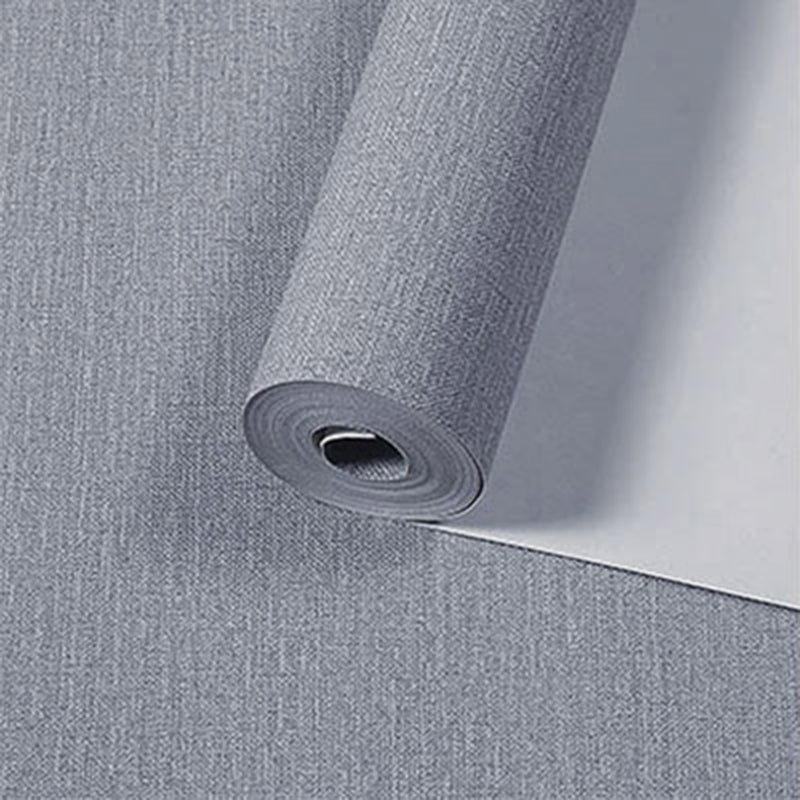 Solid-Colored Wallpaper Roll Multicolor Textured Moisture Resistant Wall Covering Dark Gray Wallpaper Roll Clearhalo 'Modern wall decor' 'Modern' 'Wallpaper' Wall Decor' 2412067