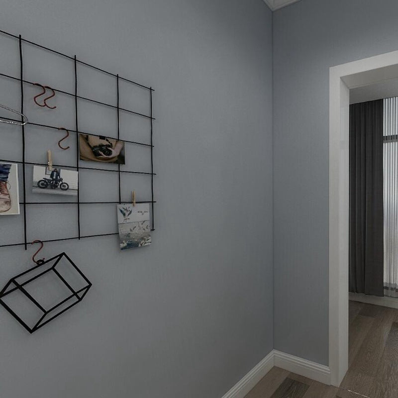 Pure Color Pattern Wallpaper Roll Modern Stain Resistant Bedroom Wall Covering, 54.2-sq ft Clearhalo 'Modern wall decor' 'Modern' 'Wallpaper' Wall Decor' 2412074