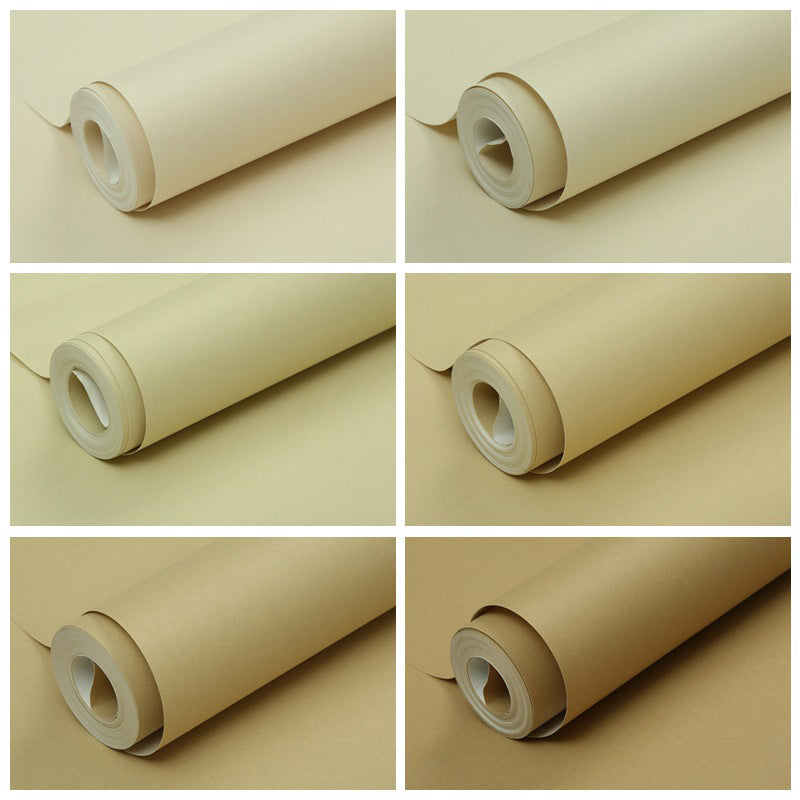 Modern Solid Color Pattern Wallpaper Roll Soft Color Stain Resistant Wall Covering for Living Room Clearhalo 'Modern wall decor' 'Modern' 'Wallpaper' Wall Decor' 2412093