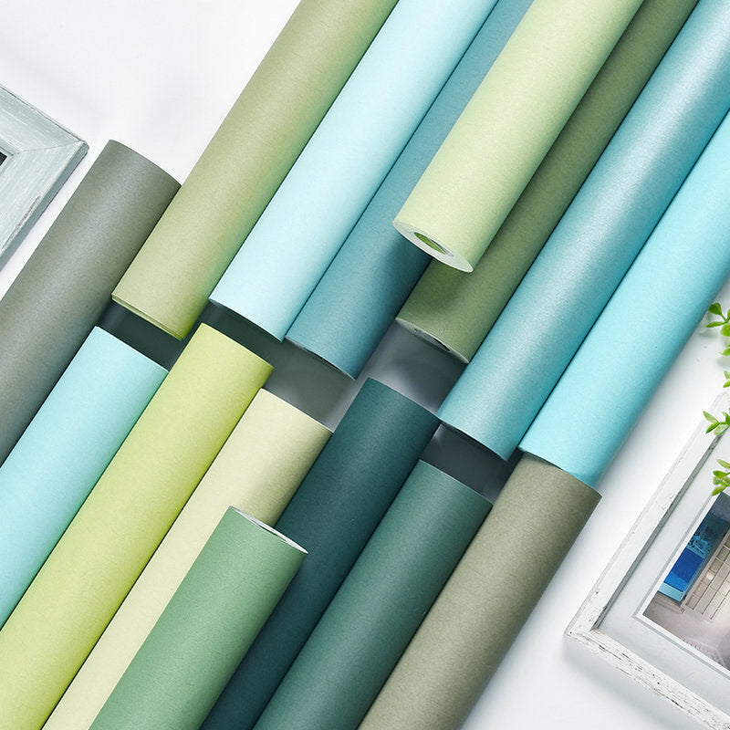 Pure Color Wallpaper Roll Modern Stain Resistant Living Room Wall Art, 57.1-sq ft Clearhalo 'Modern wall decor' 'Modern' 'Wallpaper' Wall Decor' 2412121