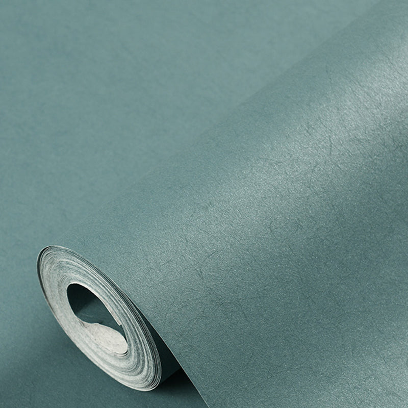 Pure Color Wallpaper Roll Modern Stain Resistant Living Room Wall Art, 57.1-sq ft Light Green Wallpaper Roll Clearhalo 'Modern wall decor' 'Modern' 'Wallpaper' Wall Decor' 2412122