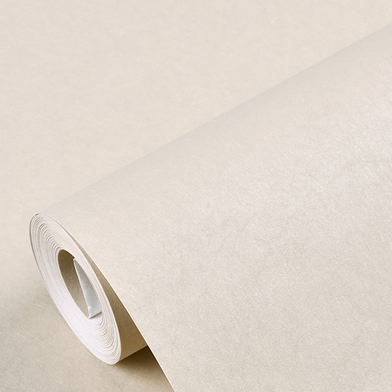 Pure Color Wallpaper Roll Modern Stain Resistant Living Room Wall Art, 57.1-sq ft Clearhalo 'Modern wall decor' 'Modern' 'Wallpaper' Wall Decor' 2412143