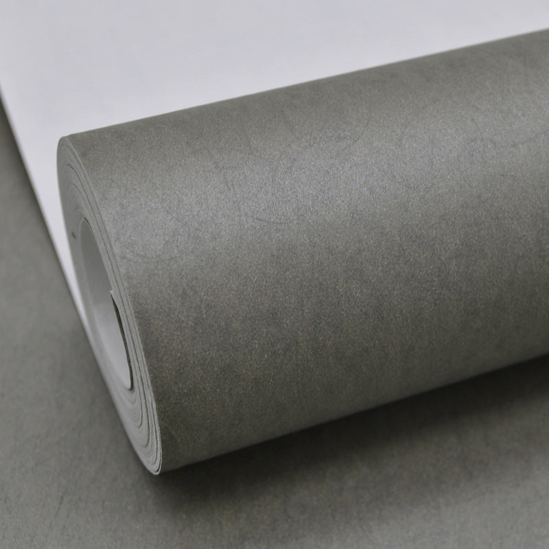 Simplicity Plain Wallpaper Roll Non-Woven Fabric Non-Pasted Pastel Color Wall Decor for Living Room Heather Gray Clearhalo 'Modern wall decor' 'Modern' 'Wallpaper' Wall Decor' 2412293