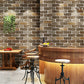 Water Resistant Brick Patterned Wallpaper Roll PVC Industrial Wall Decor for Restaurant Clearhalo 'Industrial wall decor' 'Industrial' 'Wallpaper' Wall Decor' 2412777