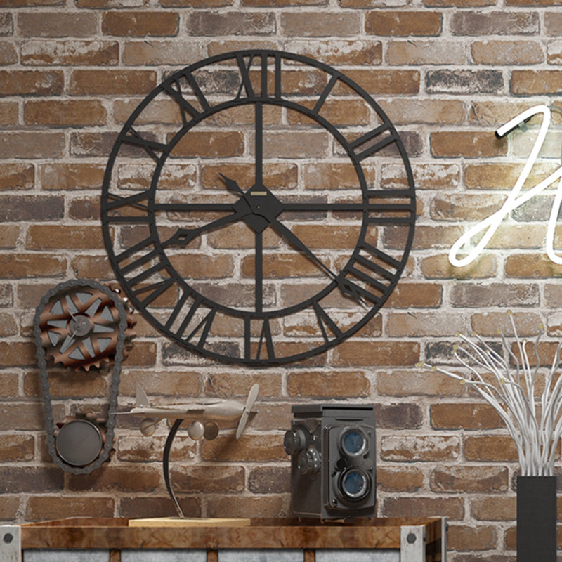 Water Resistant Brick Patterned Wallpaper Roll PVC Industrial Wall Decor for Restaurant Clearhalo 'Industrial wall decor' 'Industrial' 'Wallpaper' Wall Decor' 2412780