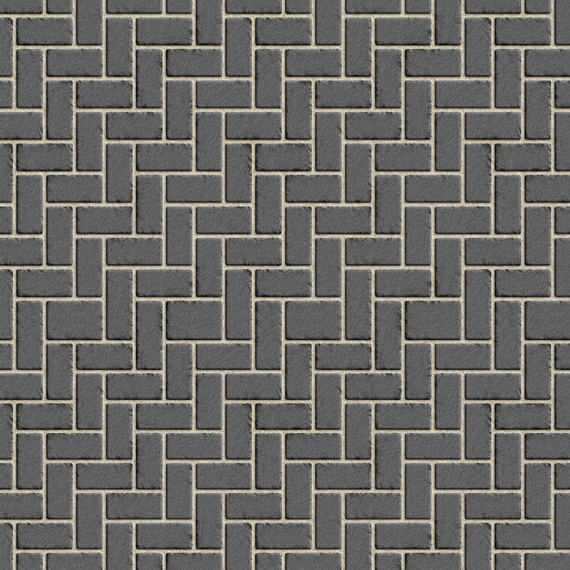 Peel and Stick Brick Wallpaper Roll Industrial Fashion Vinyl Wall Art, 48.4 sq-ft Dark Gray Wallpaper Roll Clearhalo 'Industrial wall decor' 'Industrial' 'Wallpaper' Wall Decor' 2412816