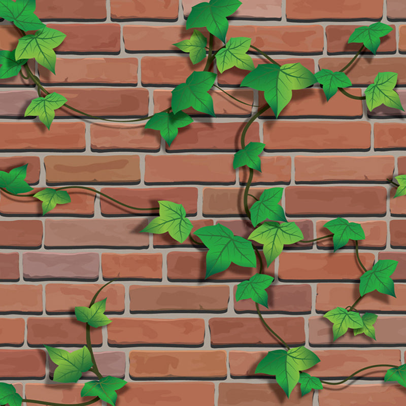 Peel off Stone Patterned Wallpaper Roll Industrial Style Vinyl Wall Decor, 64.6 sq-ft Maroon Wallpaper Roll Clearhalo 'Industrial wall decor' 'Industrial' 'Wallpaper' Wall Decor' 2412878