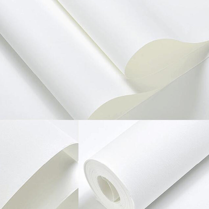 Wallpaper Roll Solid Color Patterned Multi-Colored Simplicity Style Wall Covering White Wallpaper Roll Clearhalo 'Modern wall decor' 'Modern' 'Wallpaper' Wall Decor' 2412976