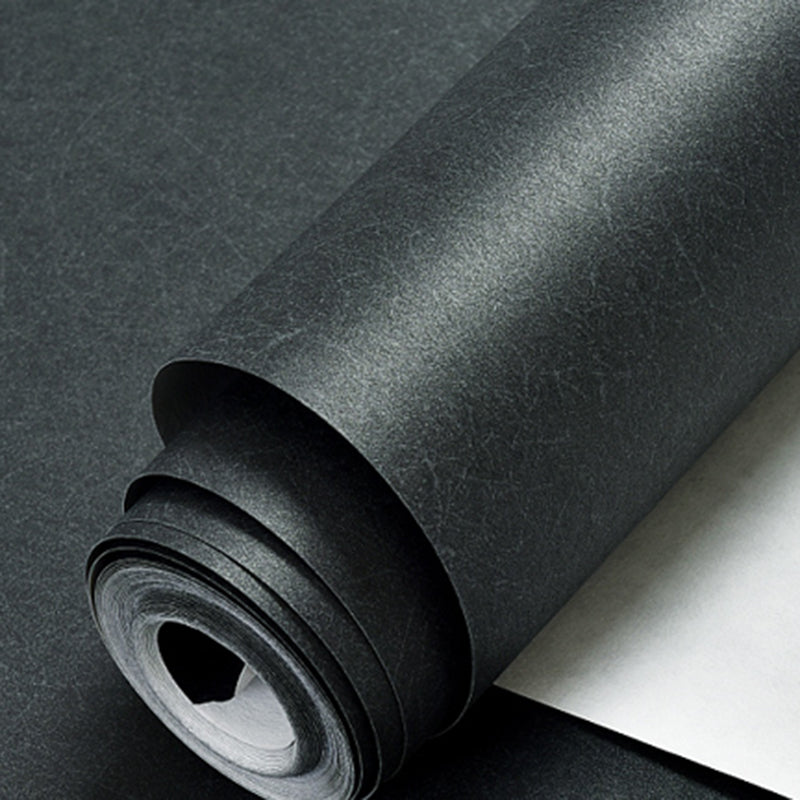 Wallpaper Roll Solid Color Patterned Multi-Colored Simplicity Style Wall Covering Black Wallpaper Roll Clearhalo 'Modern wall decor' 'Modern' 'Wallpaper' Wall Decor' 2412982