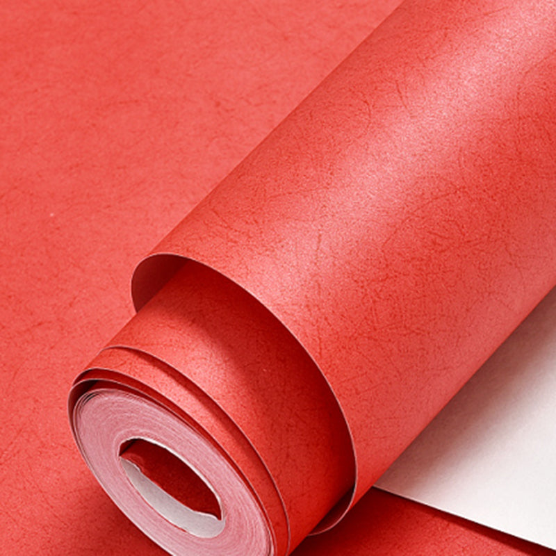 Wallpaper Roll Solid Color Patterned Multi-Colored Simplicity Style Wall Covering Peach Wallpaper Roll Clearhalo 'Modern wall decor' 'Modern' 'Wallpaper' Wall Decor' 2412983