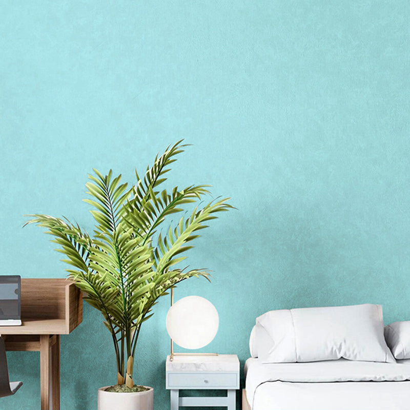 Scandinavian Style Wallpaper Roll Pure Patterned Non-Pasted Wall Decor, Soft Color Sky Blue Wallpaper Roll Clearhalo 'Modern wall decor' 'Modern' 'Wallpaper' Wall Decor' 2413035