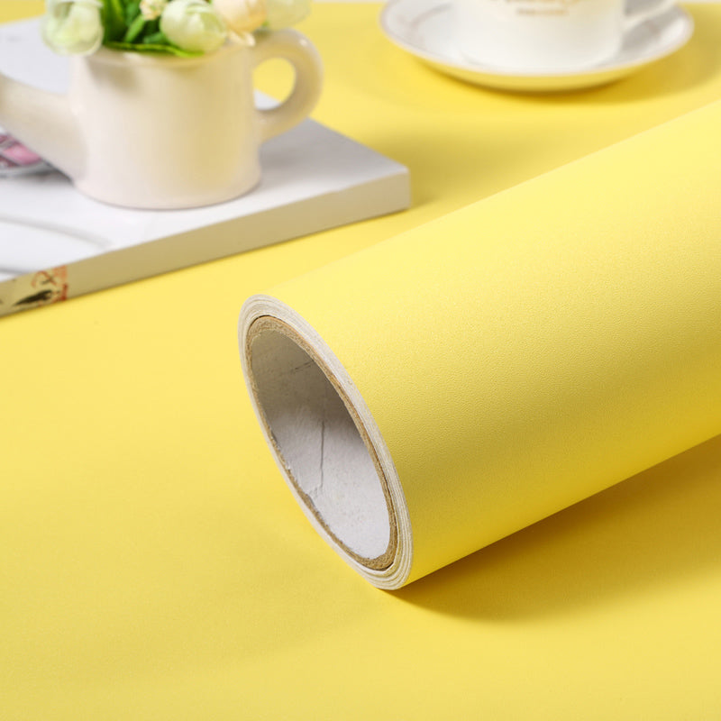 Scandinavian Wallpaper Roll Solid-Colored Self Stick Wall Covering, Multi-Colored Clearhalo 'Modern wall decor' 'Modern' 'Wallpaper' Wall Decor' 2413163