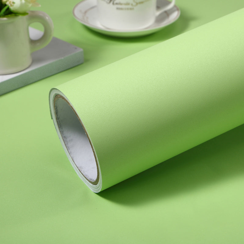 Scandinavian Wallpaper Roll Solid-Colored Self Stick Wall Covering, Multi-Colored Light Green Wallpaper Roll Clearhalo 'Modern wall decor' 'Modern' 'Wallpaper' Wall Decor' 2413170