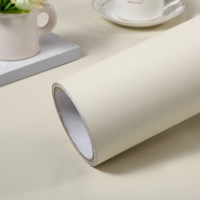 Scandinavian Wallpaper Roll Solid-Colored Self Stick Wall Covering, Multi-Colored Beige Wallpaper Roll Clearhalo 'Modern wall decor' 'Modern' 'Wallpaper' Wall Decor' 2413185
