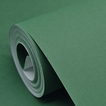 Solid Color Pattern Wallpaper Roll Unpasted Simple Style Bedroom Wall Art, 54.2-sq ft Light Army Green Wallpaper Roll Clearhalo 'Modern wall decor' 'Modern' 'Wallpaper' Wall Decor' 2413306
