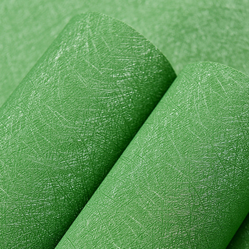 Solid-Colored Pattern Wallpaper Roll Pastel Color Textured Non-Pasted Wall Decor Green Wallpaper Roll Clearhalo 'Modern wall decor' 'Modern' 'Wallpaper' Wall Decor' 2413338