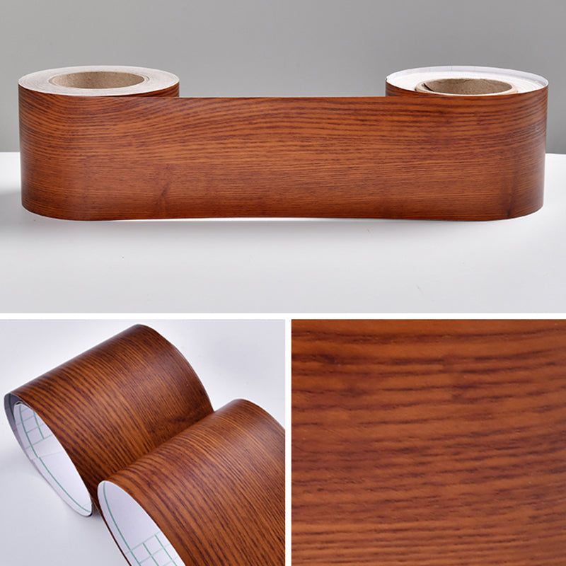 Industrial Wallpaper Border Wood Printing Stick on Wall Covering, Multiple Colors Tan Wallpaper Border Clearhalo 'Industrial wall decor' 'Industrial' 'Wallpaper' Wall Decor' 2413562