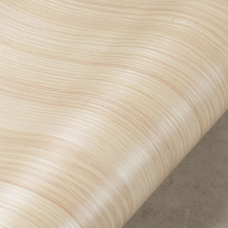 Beige Industrial Style Wallpaper Roll 10' L x 23.5" W Wood Wall Covering for Bedroom Beige Wallpaper Roll Clearhalo 'Industrial wall decor' 'Industrial' 'Wallpaper' Wall Decor' 2413648