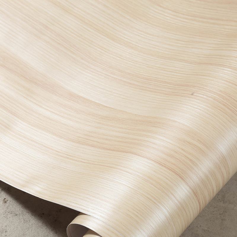 Beige Industrial Style Wallpaper Roll 10' L x 23.5" W Wood Wall Covering for Bedroom Clearhalo 'Industrial wall decor' 'Industrial' 'Wallpaper' Wall Decor' 2413650