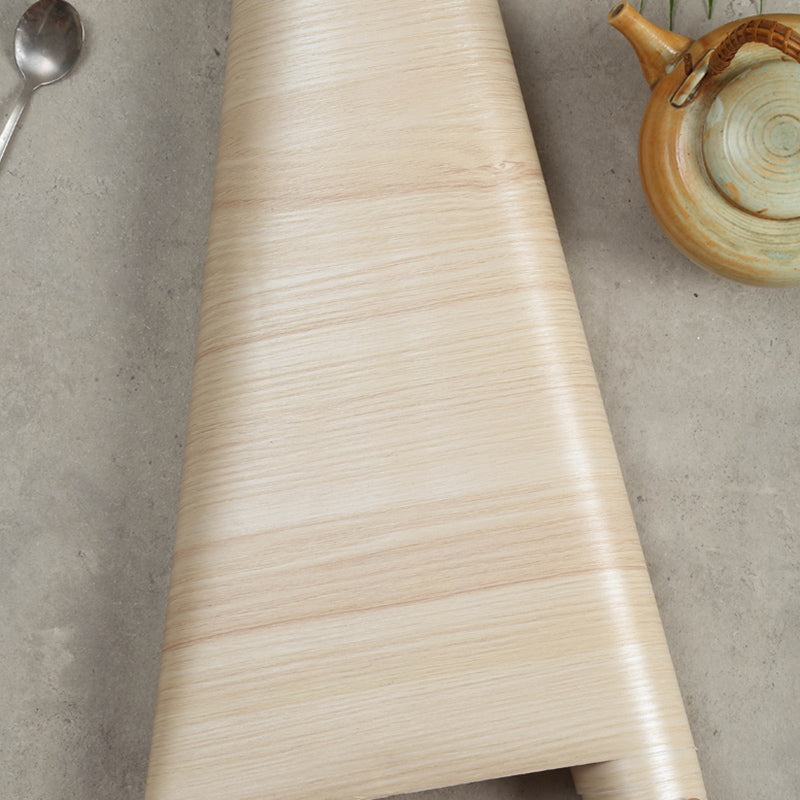 Beige Industrial Style Wallpaper Roll 10' L x 23.5" W Wood Wall Covering for Bedroom Clearhalo 'Industrial wall decor' 'Industrial' 'Wallpaper' Wall Decor' 2413651