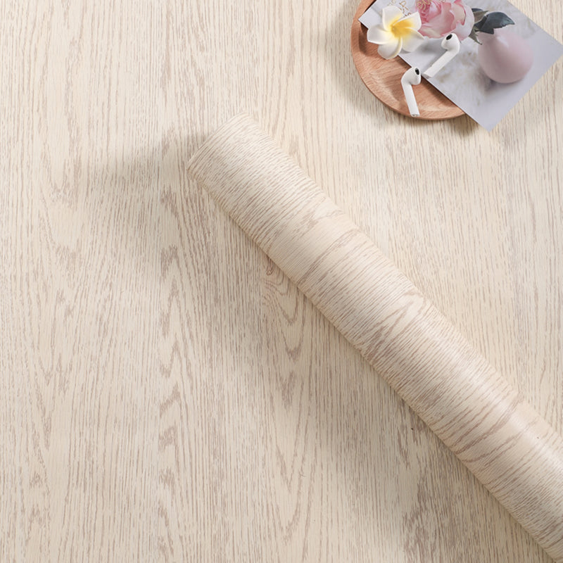 Self Sticking Repurposed Wood Wallpaper Roll Industrial Vinyl Wall Decor, 16.5' L x 23.5" W Clearhalo 'Industrial wall decor' 'Industrial' 'Wallpaper' Wall Decor' 2413661